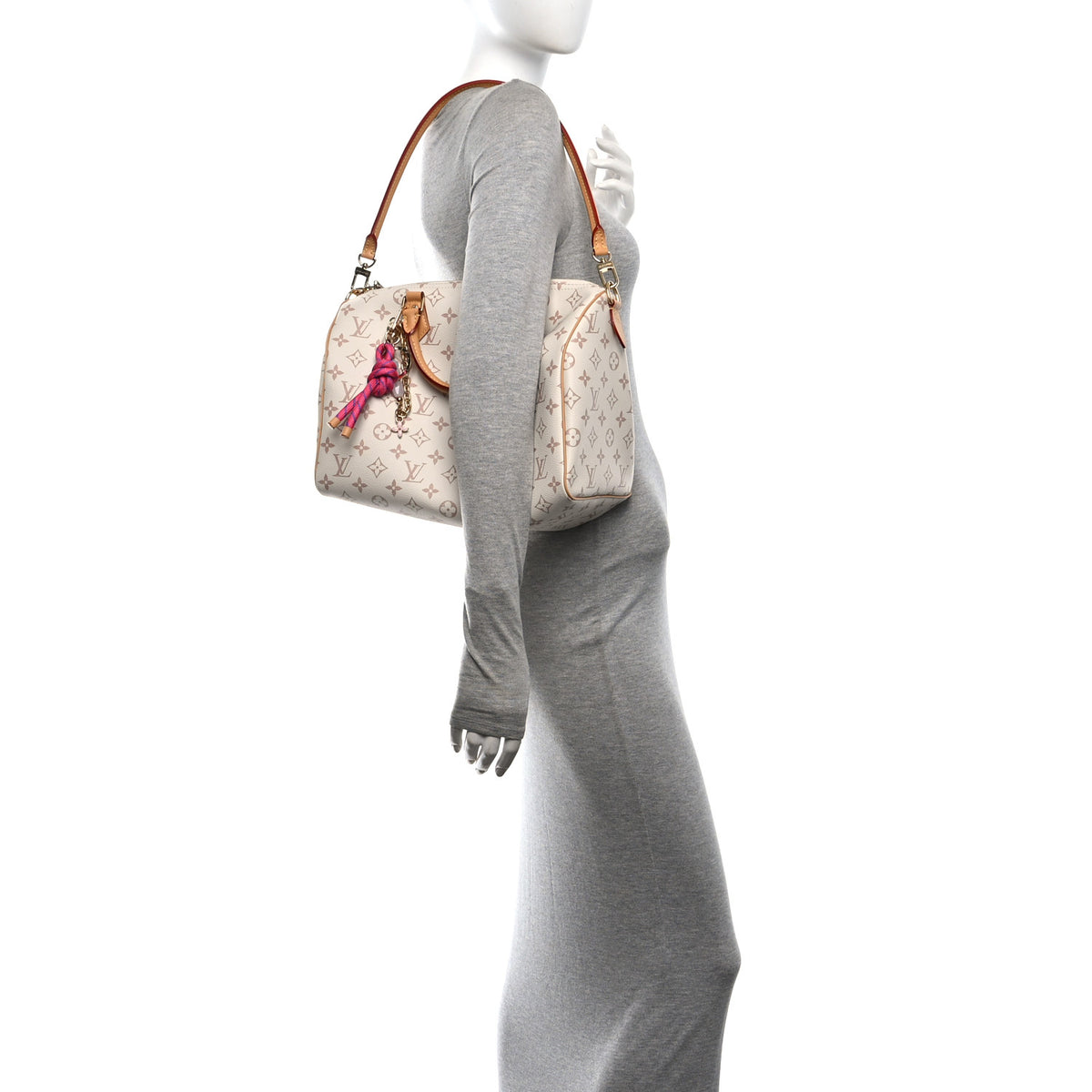 Monogram Dune Lucky Speedy Soft 30 Pink