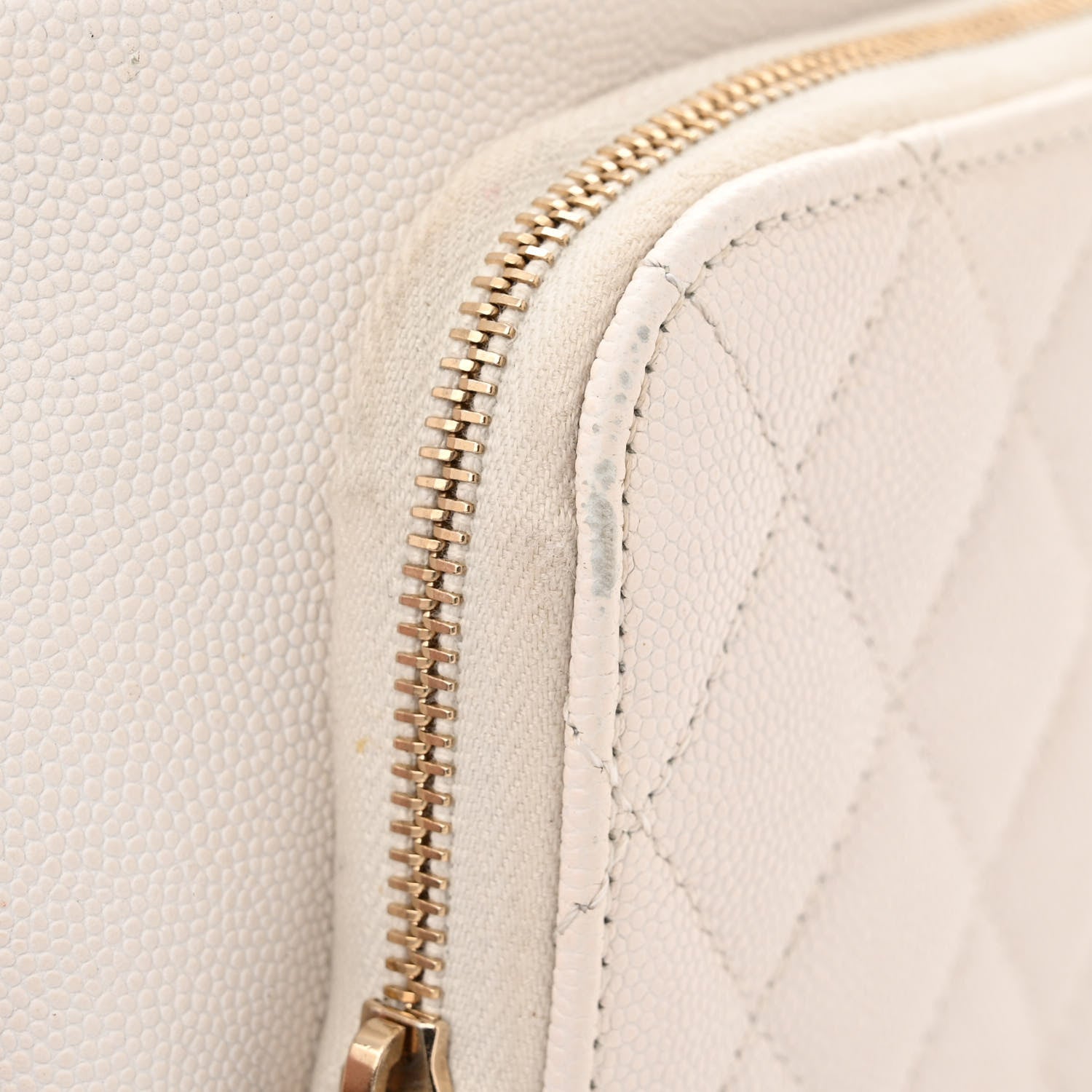 Chanel Caviar Quilted Business Affinity Waist Belt Bag White 11 of 11