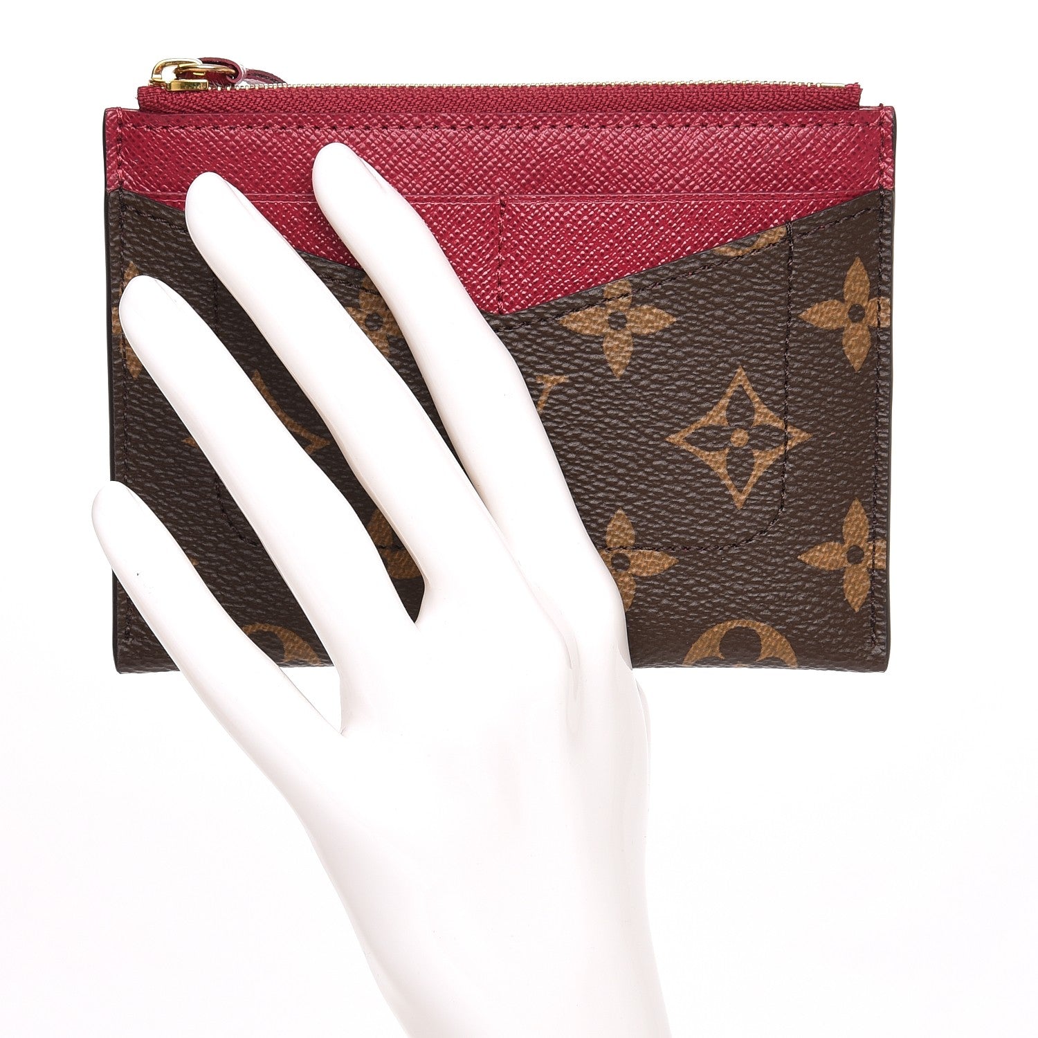 Louis Vuitton Monogram Zipped Card Holder 2 of 7