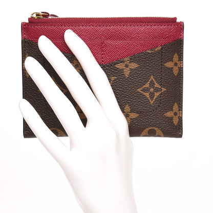 Louis Vuitton Monogram Zipped Card Holder 2 of 7