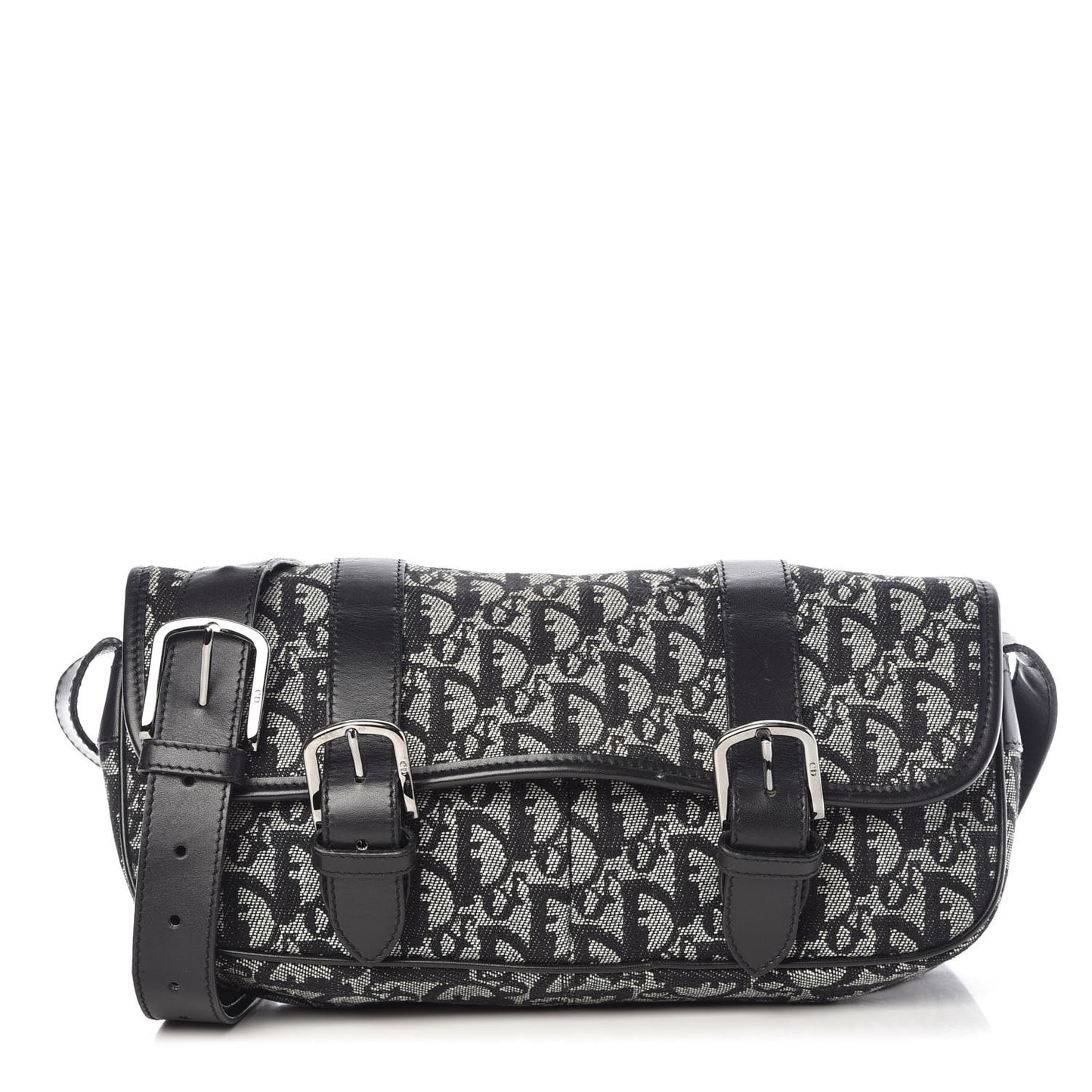 Monogram Messenger Black