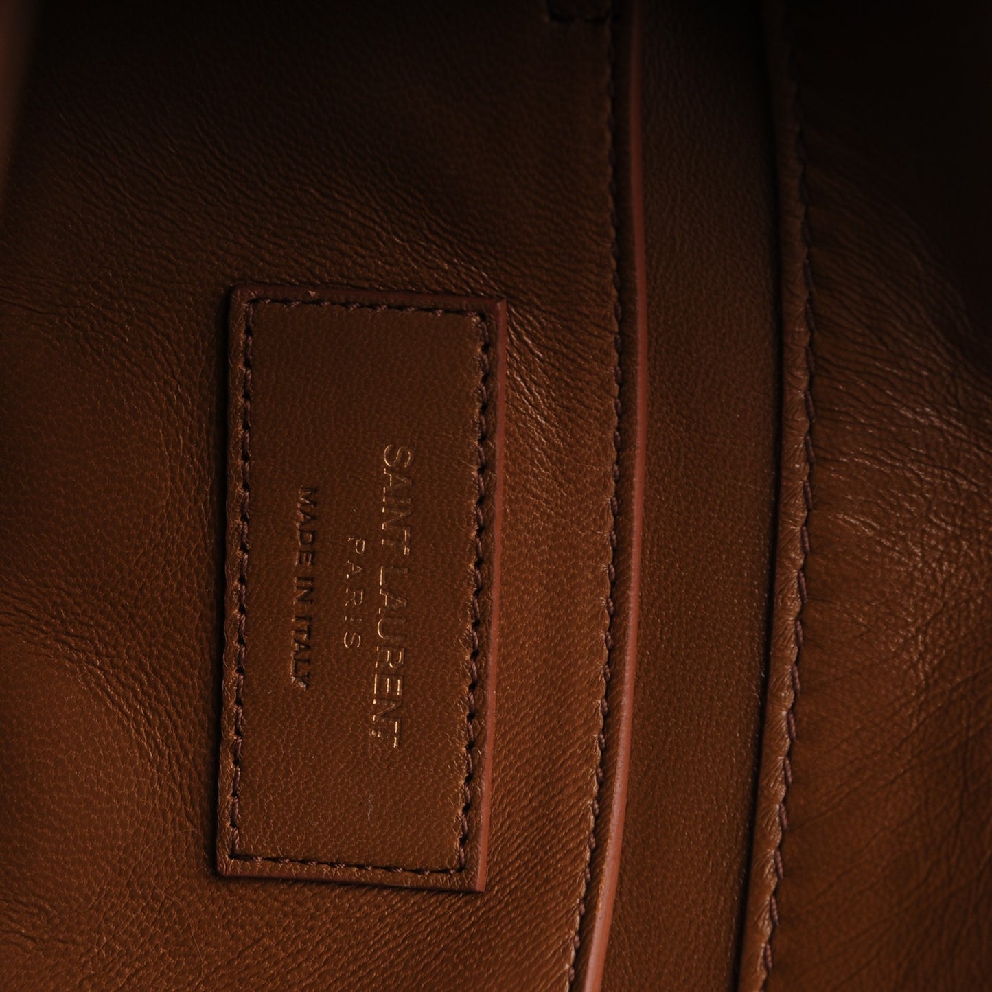 Suede Medium Classic Monogram Kate Tassel Satchel Light Ochre