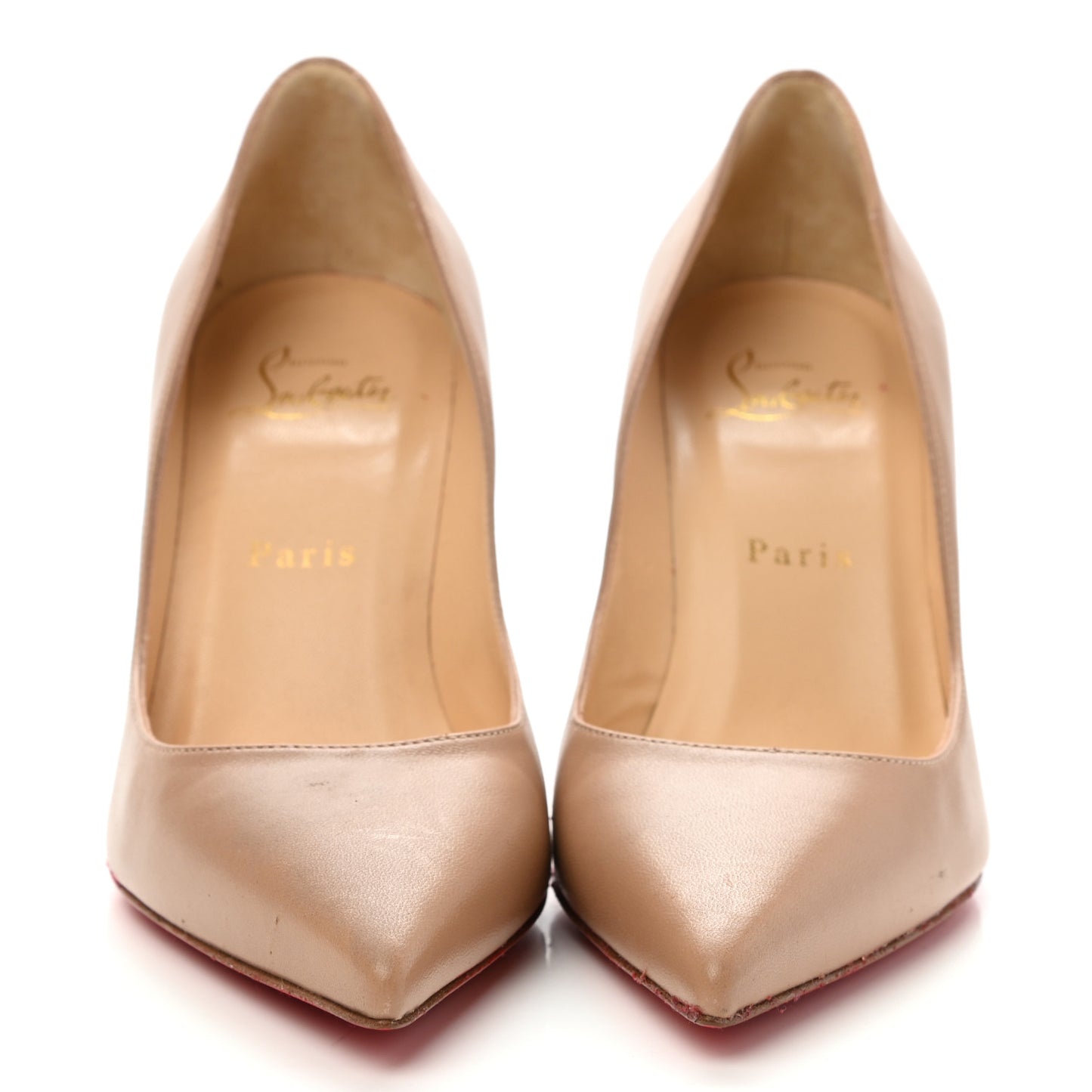 Shiny Nappa Apostrophy 85 Pumps 37 Nude