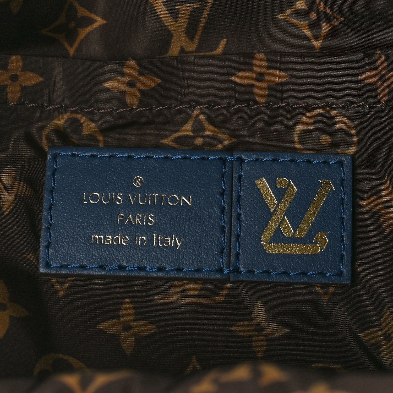 Louis Vuitton Econyl Mini Monogram Pillow Palm Springs Backpack Mini Navy 5 of 7