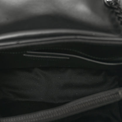 Saint Laurent Calfskin Y Quilted Monogram Monochrome Small Loulou Chain Satchel Black 6 of 12