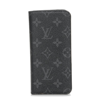 Louis Vuitton Monogram Eclipse iPhone 7 Plus Folio Case 1 of 6