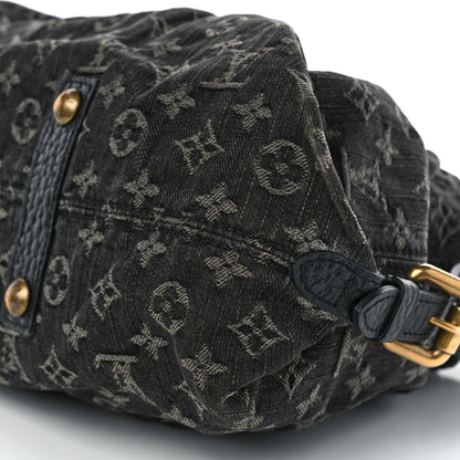 Louis Vuitton Denim Neo Cabby MM Black 9 of 11