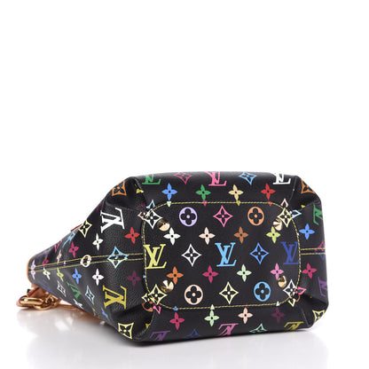 Louis Vuitton Monogram Multicolor Annie MM Black 4 of 9