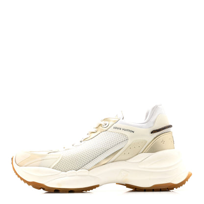 Louis Vuitton Monogram Calfskin Run 55 Sneakers 40 White 1 of 13