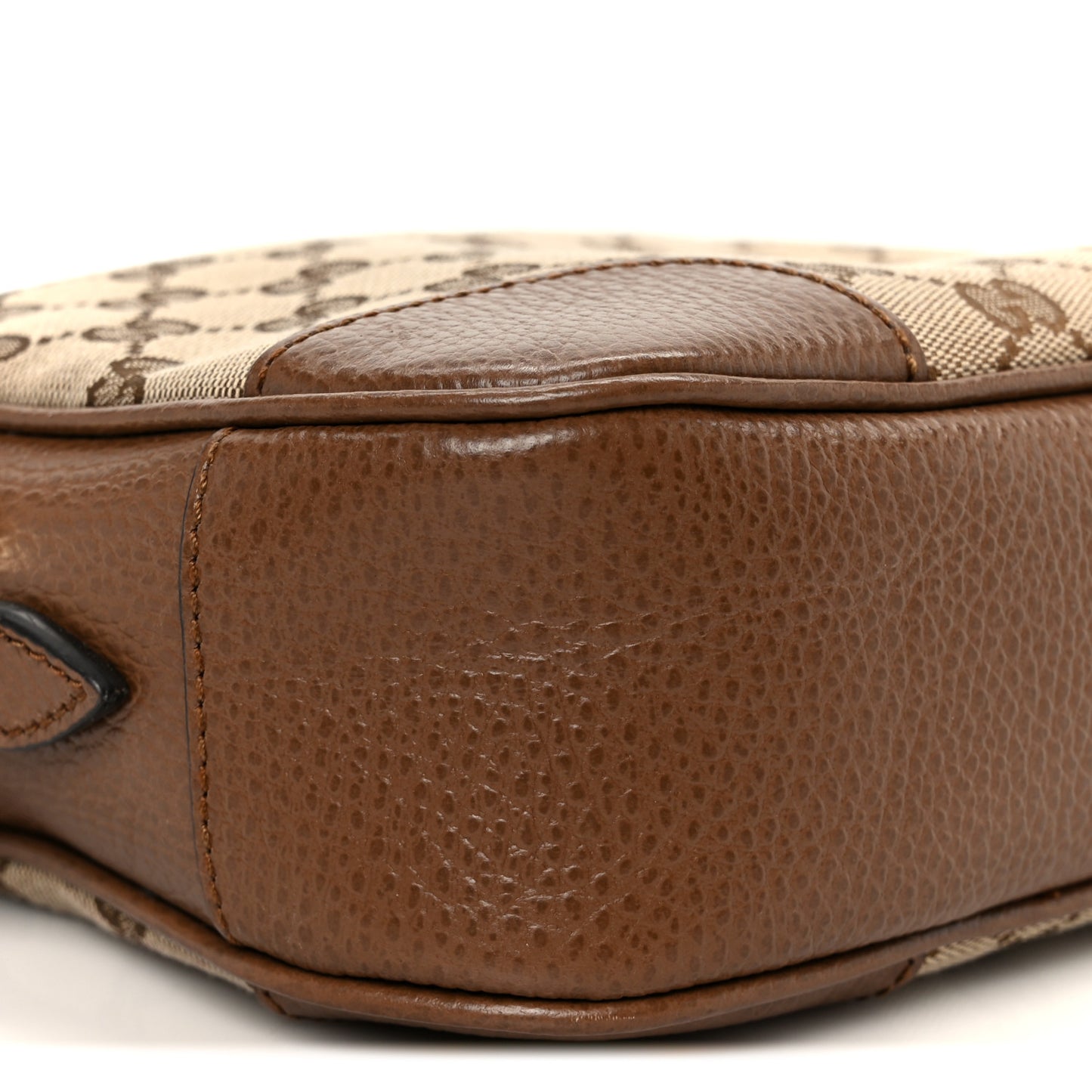 Monogram Mini Bree Messenger Bag Beige Tabacco