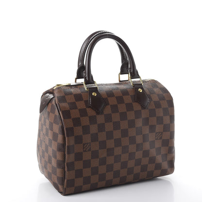 Louis Vuitton Damier Ebene Speedy 25 3 of 8