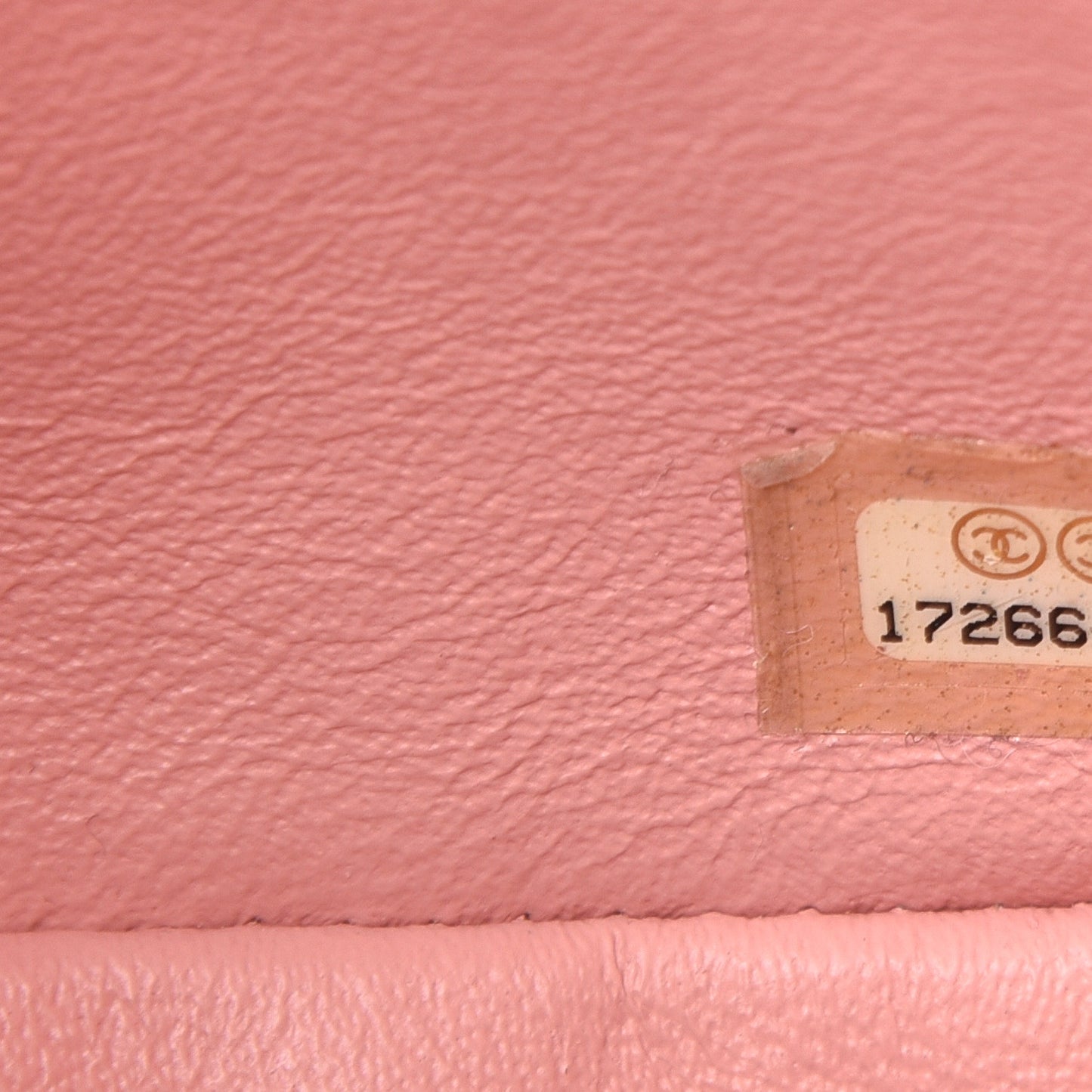 Patent Calfskin Quilted Mini Rectangular Flap Light Pink