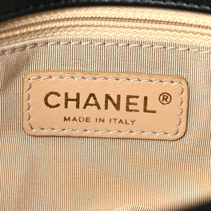 Chanel Calfskin Quilted Medium CC Crown Flap Black 6 of 8