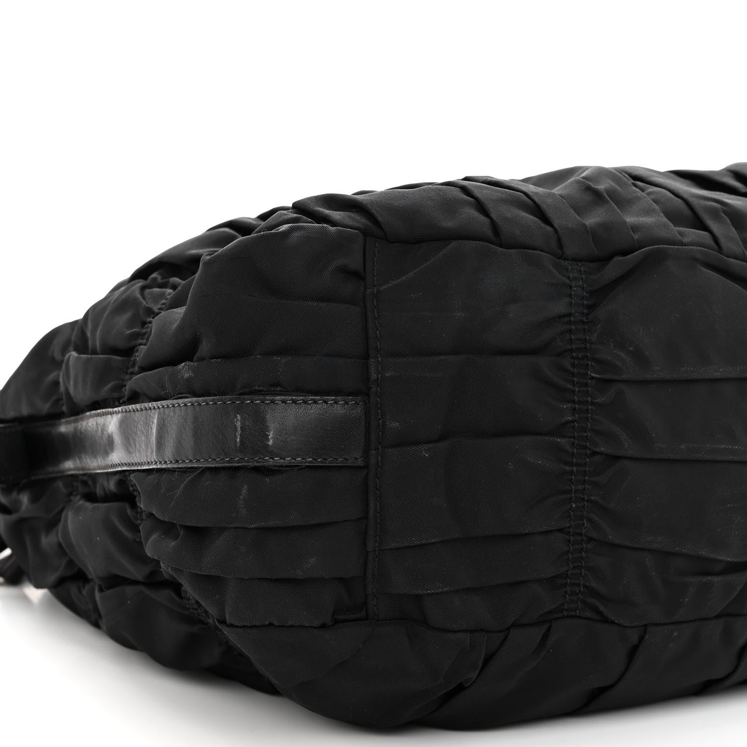 Prada Tessuto Nylon Gaufre Hobo Black 8 of 11
