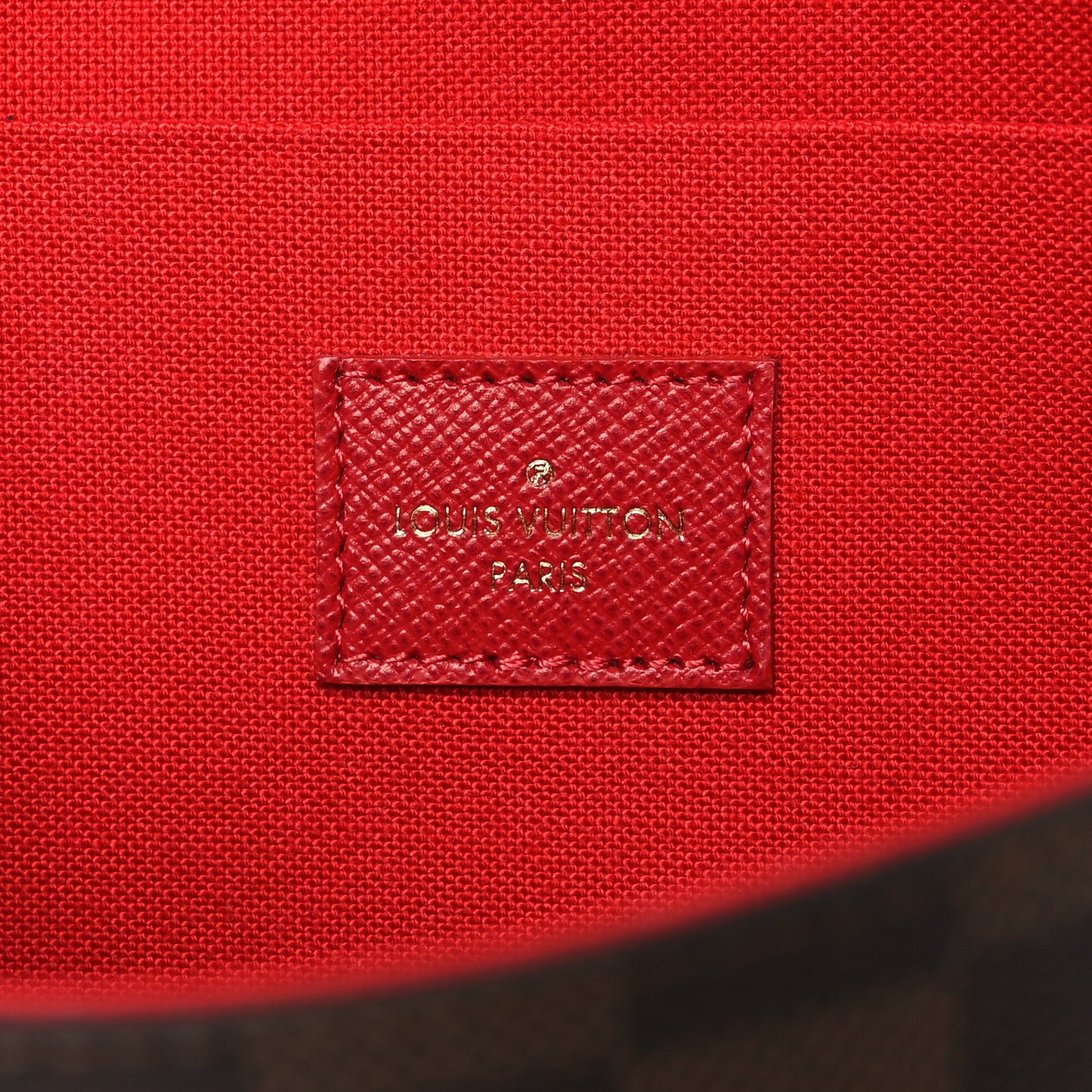Damier Ebene Pochette Felicie Chain Wallet