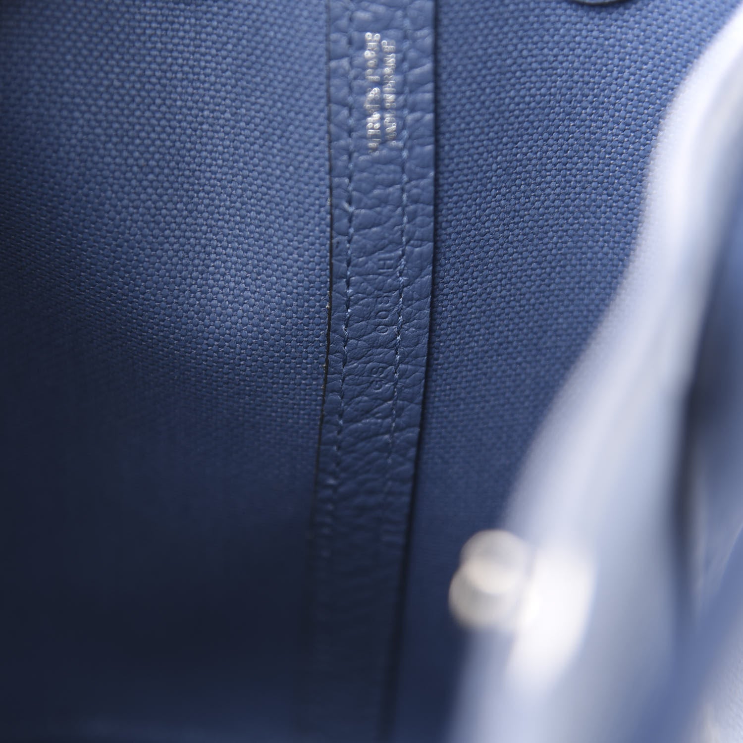 Hermes Toile Negonda Garden Party 30 TPM Bleu Agate 9 of 11