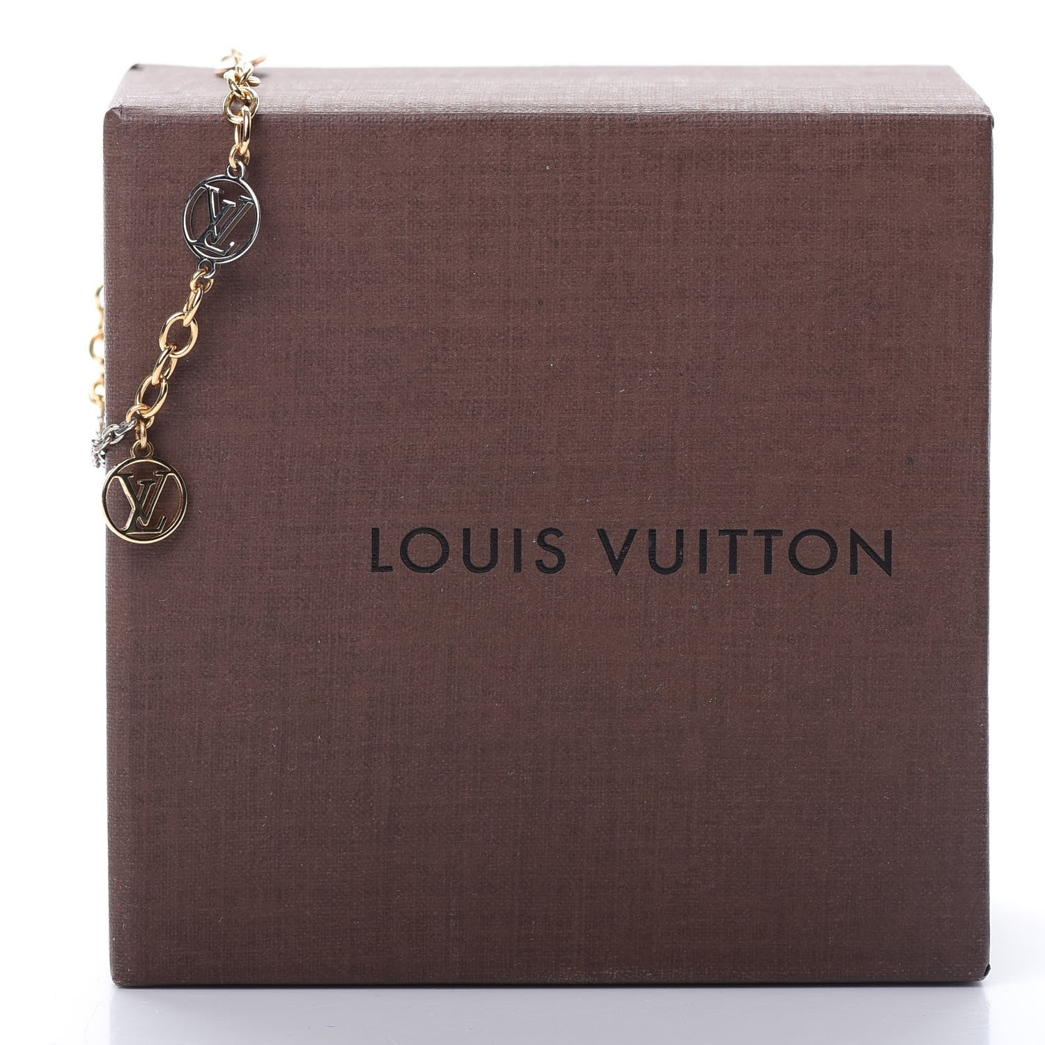 Louis Vuitton Logomania Bracelet Silver Gold 6 of 6