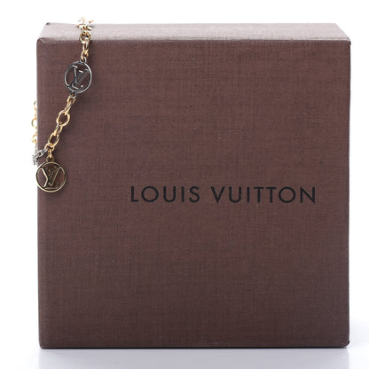 Louis Vuitton Logomania Bracelet Silver Gold 6 of 6