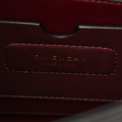 Givenchy Calfskin Crocodile Embossed Medium Eden Black 6 of 9