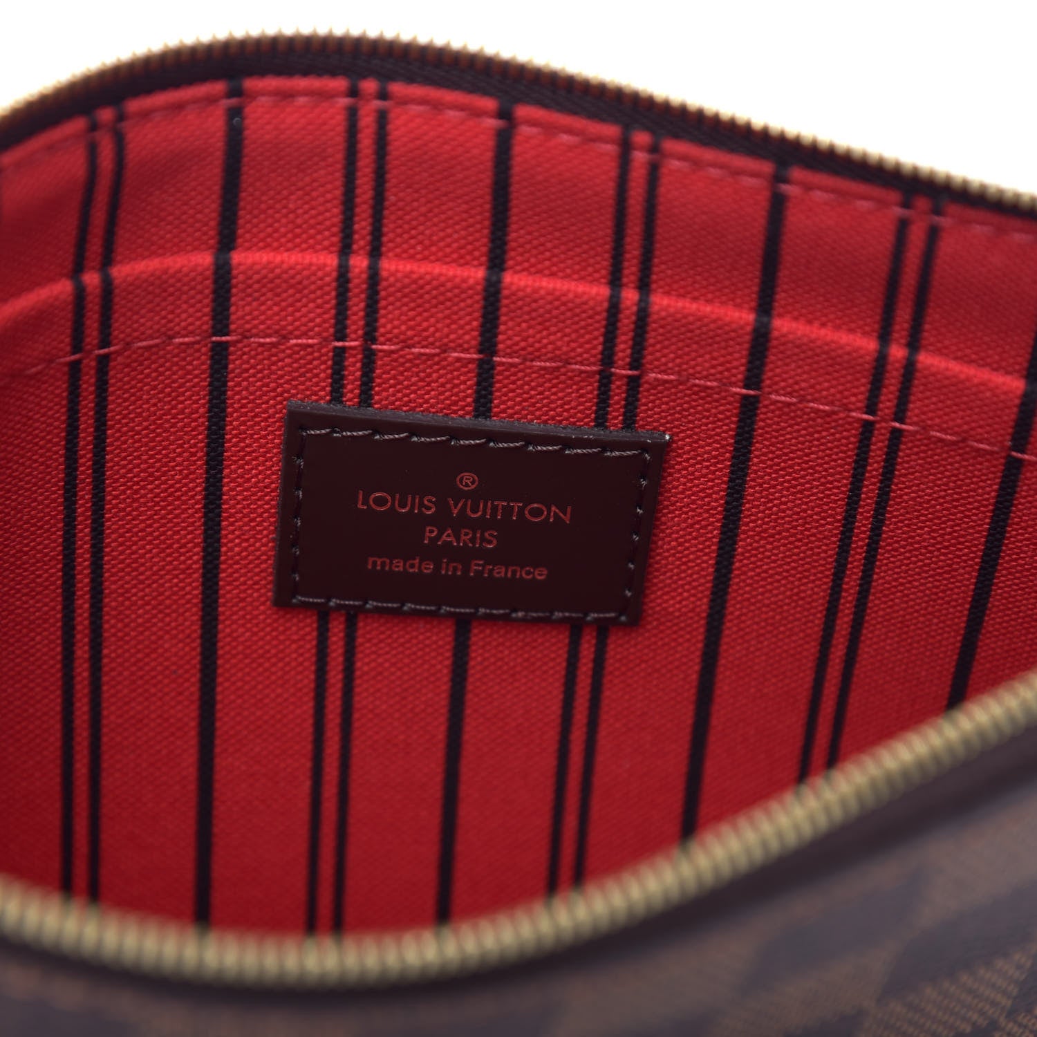 Louis Vuitton Damier Ebene Neverfull MM GM Pochette 6 of 6