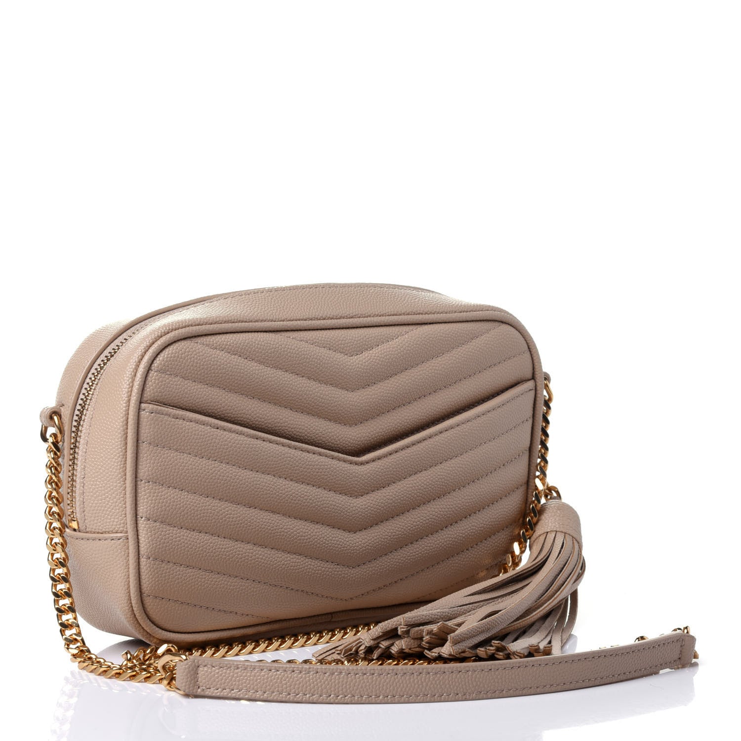 Saint Laurent Grain De Poudre Matelasse Monogram Mini Lou Camera Bag New Powder 2 of 4