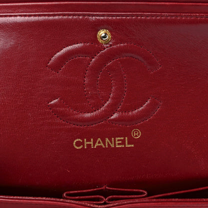 Chanel Lambskin Quilted Small Double Flap Red 6 of 14