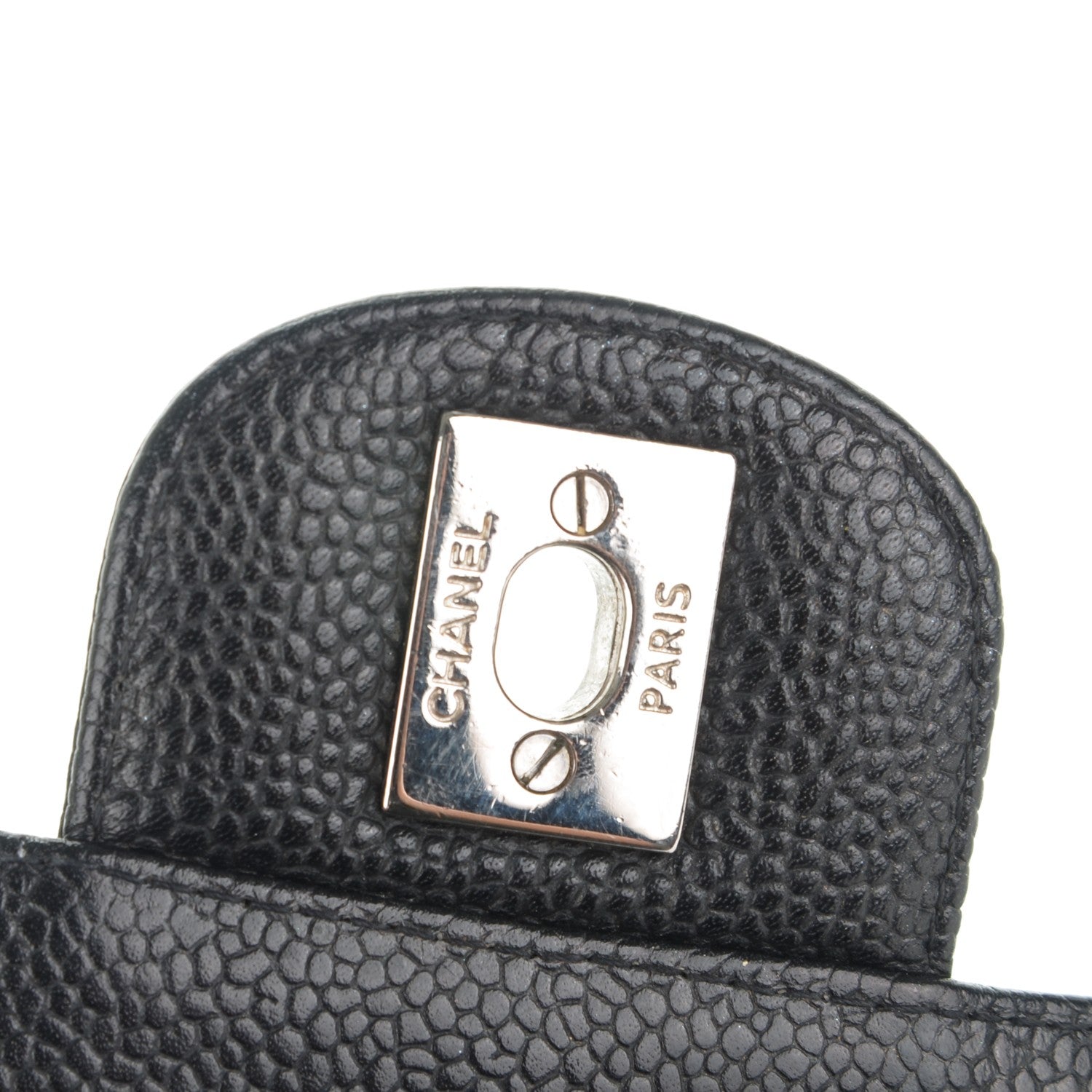 Chanel Caviar Quilted Mini Square Flap Black 7 of 9