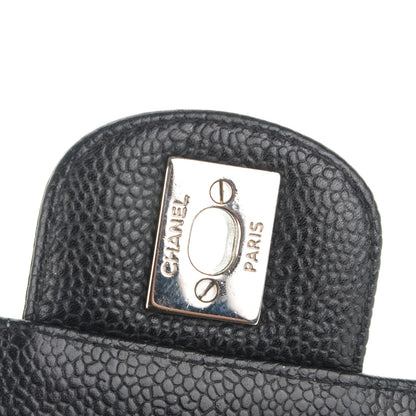 Chanel Caviar Quilted Mini Square Flap Black 7 of 9