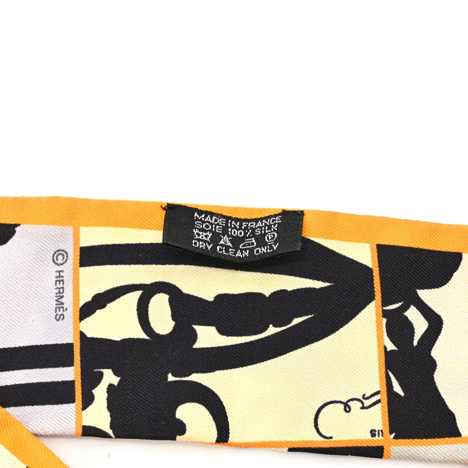 Hermes Silk Brides de Gala En Desordre Twilly 4 of 4