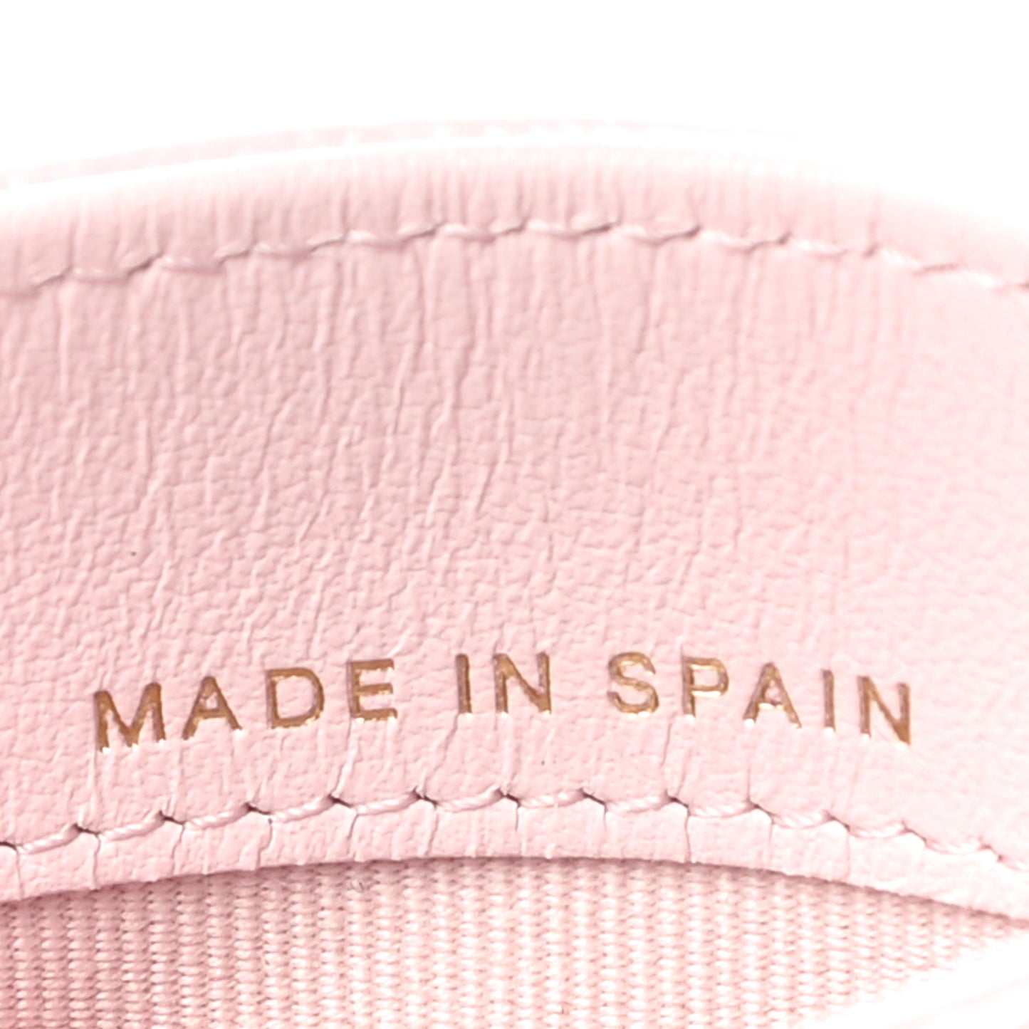 Caviar Quilted Card Holder Light Pink