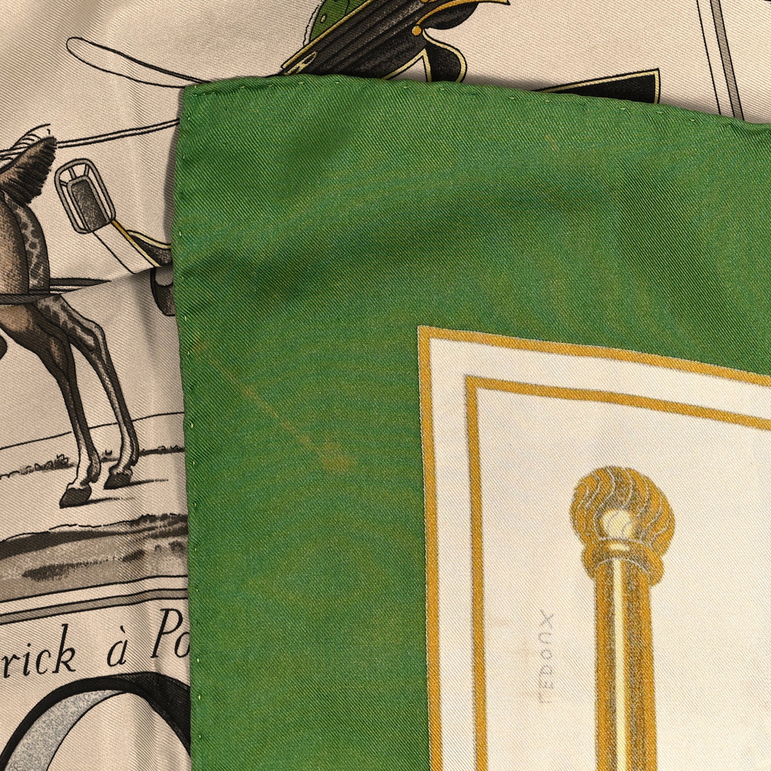 Hermes Silk Carrick a Pompe Scarf 90 3 of 4