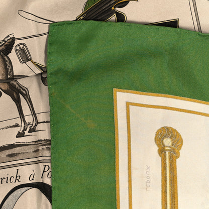 Hermes Silk Carrick a Pompe Scarf 90 3 of 4