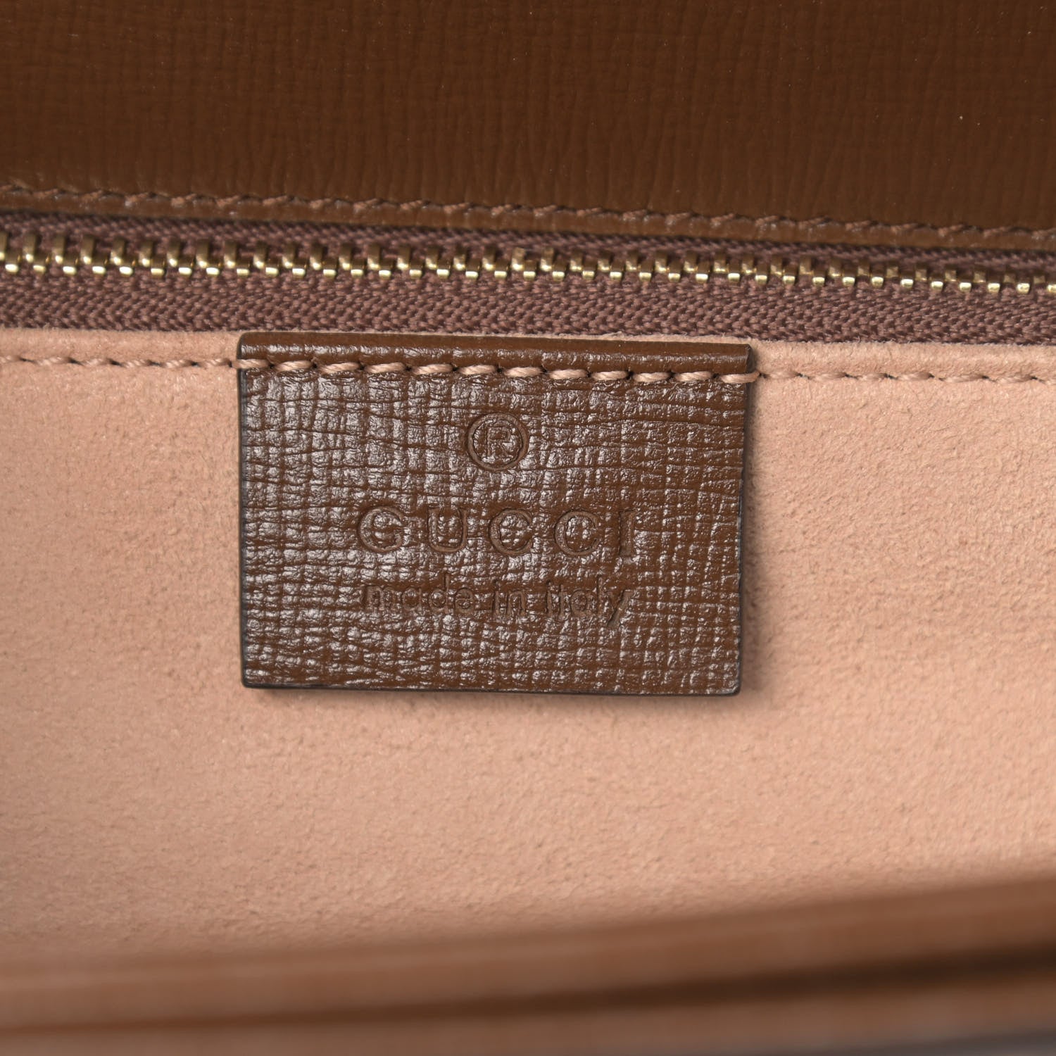 Gucci GG Supreme Monogram Horsebit 1955 Shoulder Bag Beige Brown Sugar 6 of 11