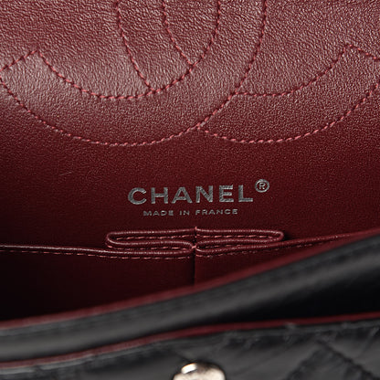 Chanel Aged Calfskin Quilted 2.55 Reissue 225 Flap Black 7 of 12