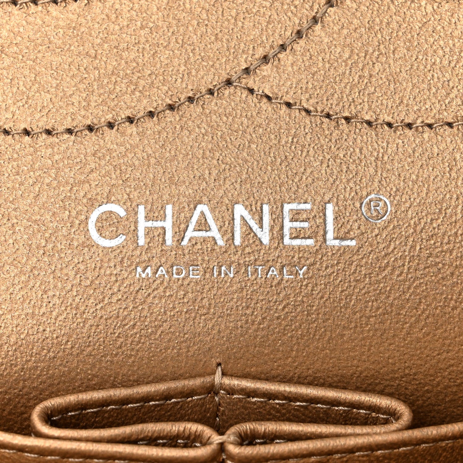Chanel Metallic Aged Calfskin Quilted 2.55 Reissue 227 Flap Gold 5 of 10