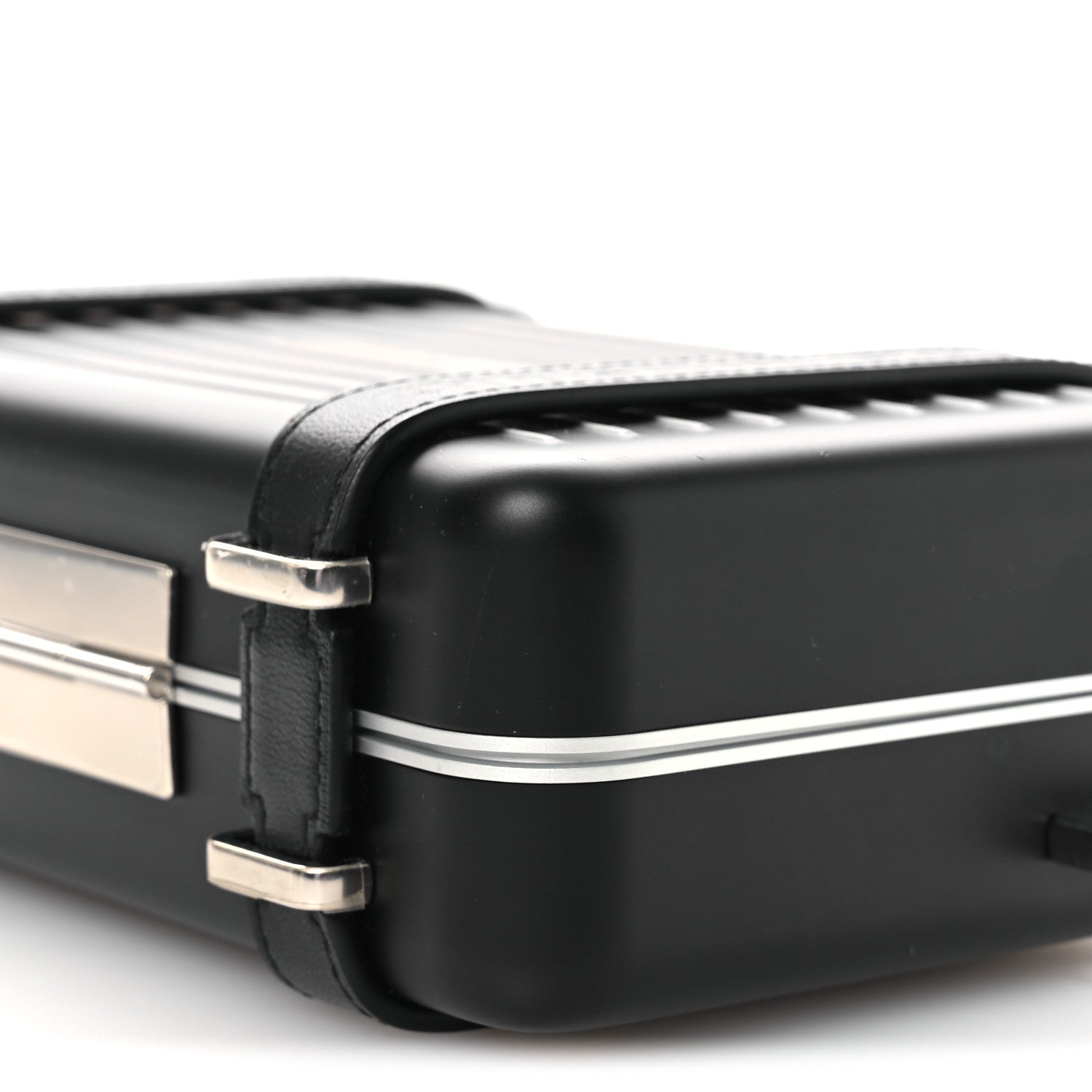 Christian Dior X RIMOWA Aluminum Personal Clutch On Strap Black 10 of 13