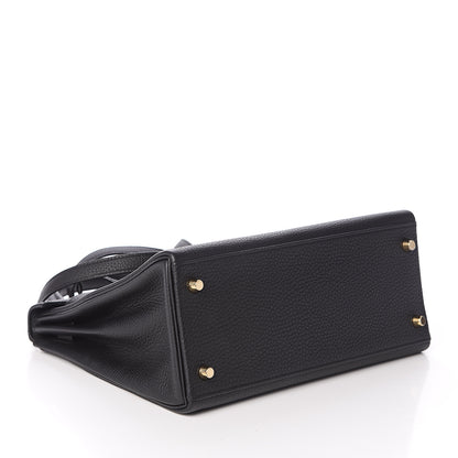 Hermes Togo Kelly Retourne 28 Black 3 of 10