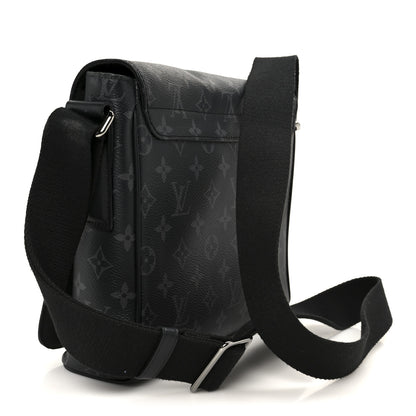 Louis Vuitton Monogram Eclipse District PM Black 3 of 11