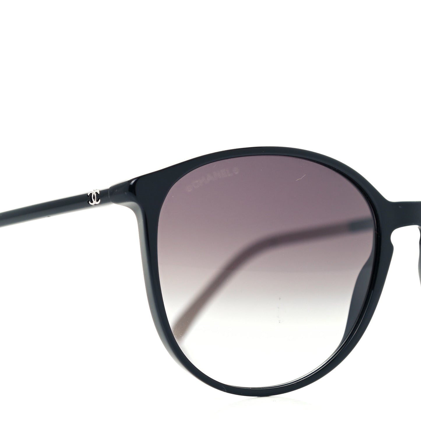 Acetate Round Sunglasses 5278 Black