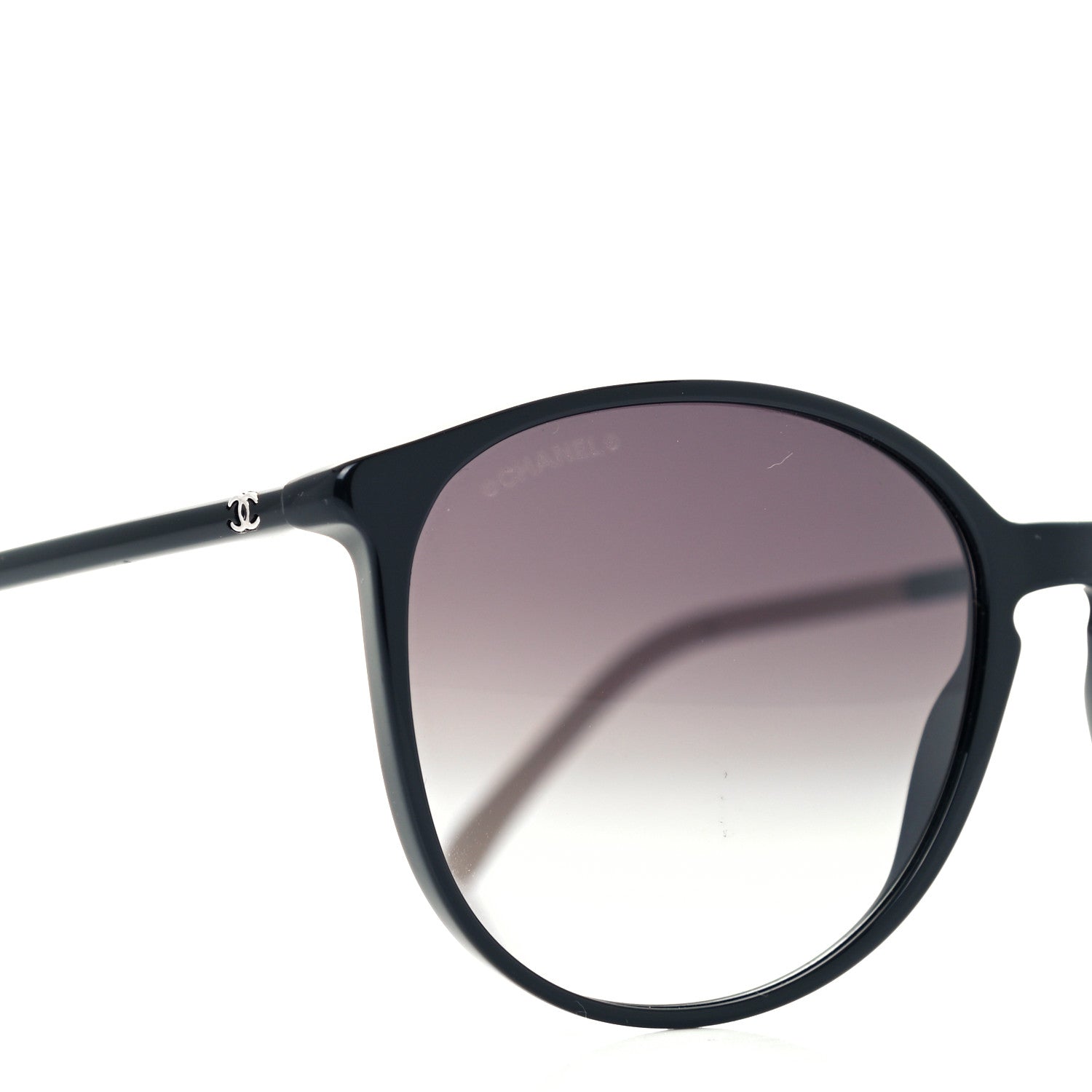 Chanel Acetate Round Sunglasses 5278 Black 7 of 7