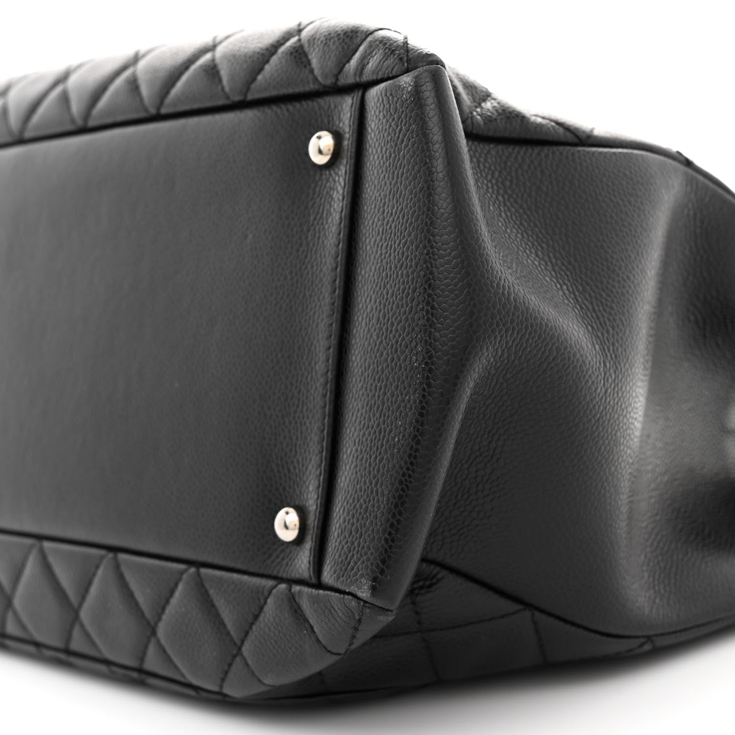 Chanel Caviar Quilted XL Grand Shopping Tote GST Black 11 of 17