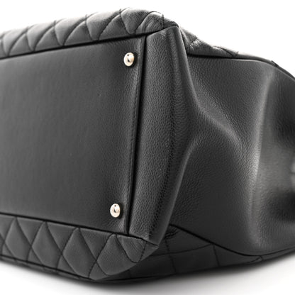 Chanel Caviar Quilted XL Grand Shopping Tote GST Black 11 of 17