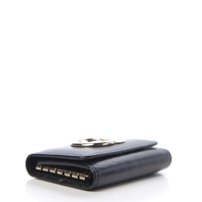 Gucci Calfskin Britt 6 Key Holder Case Black 3 of 6