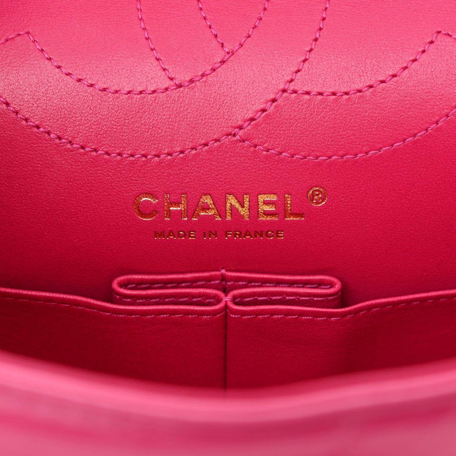 Chanel Aged Calfskin Quilted 2.55 Reissue 225 Flap Fuchsia 6 of 12