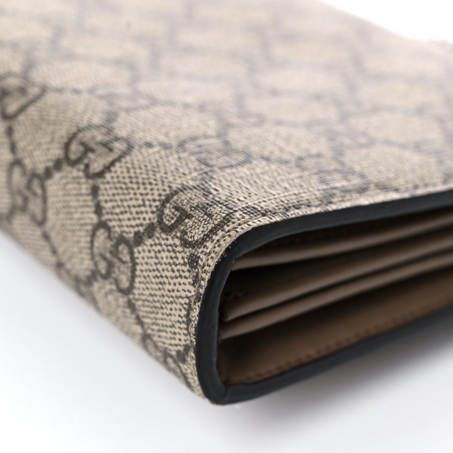 GG Supreme Monogram Mini Dionysus Chain Wallet Beige Taupe