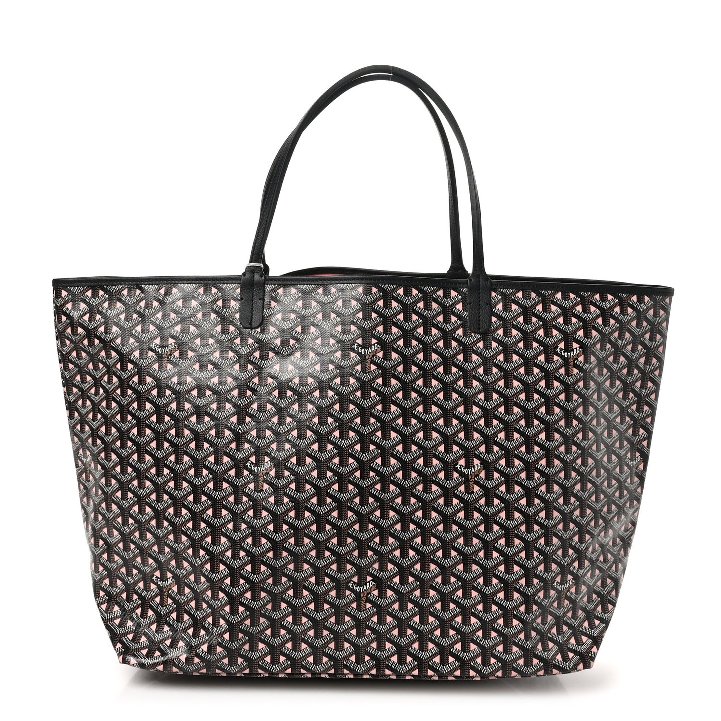 Goyardine Saint Louis Claire Voie GM Black Pink