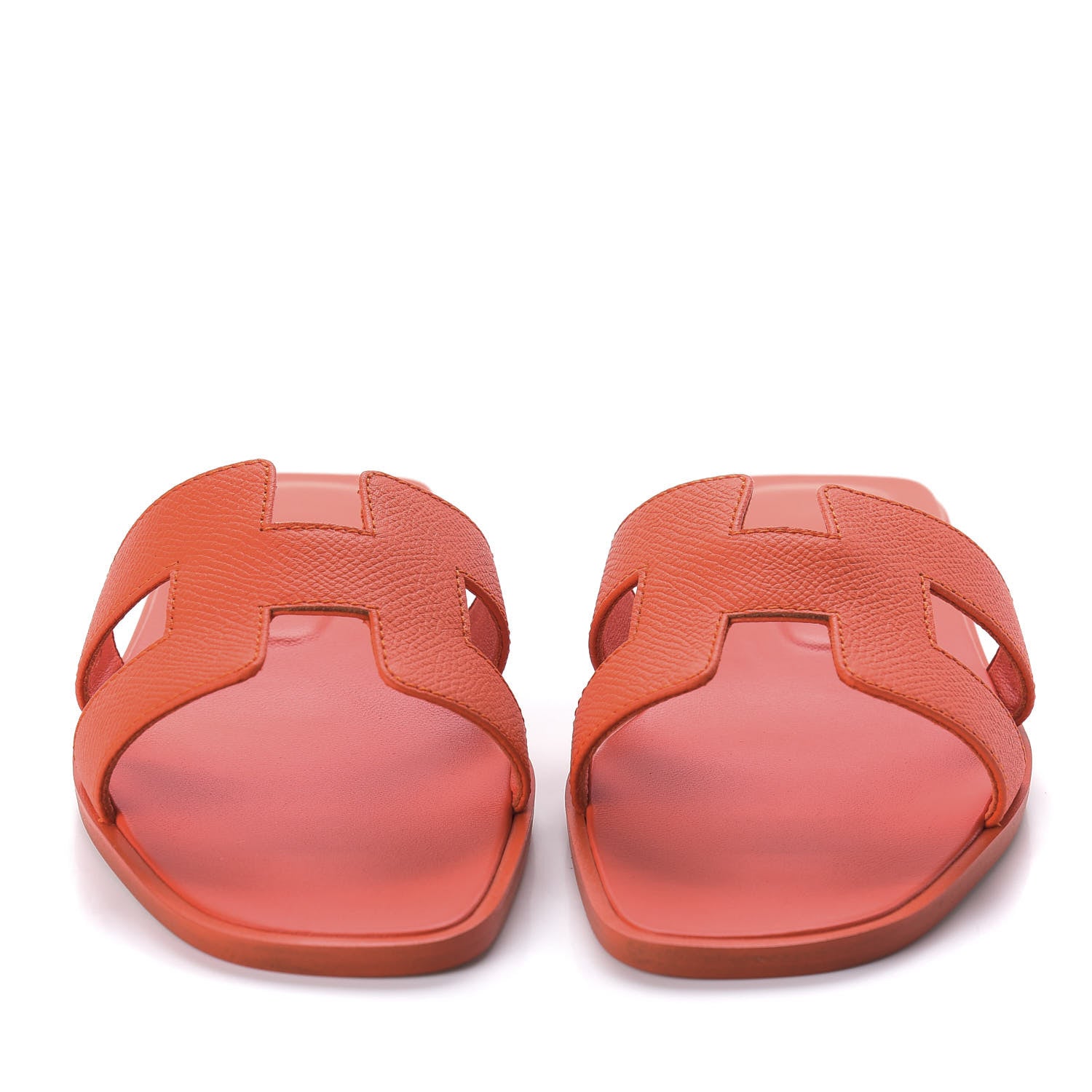 Hermes Epsom Oran Sandals 36 Orange Poppy 2 of 9