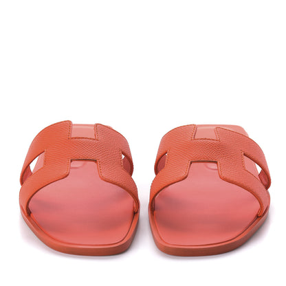 Hermes Epsom Oran Sandals 36 Orange Poppy 2 of 9
