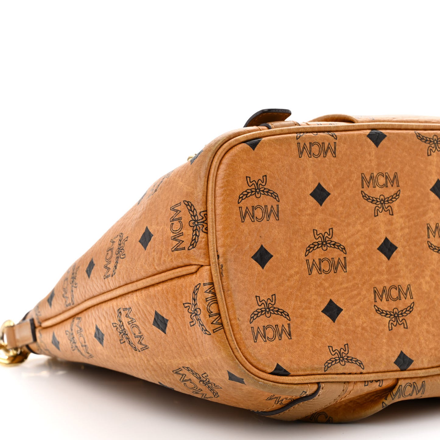 Visetos Medium Essentials Shopper Tote Cognac