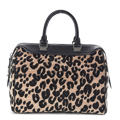 Louis Vuitton Jacquard Velvet Leopard Print Stephen Sprouse Speedy 1 of 9